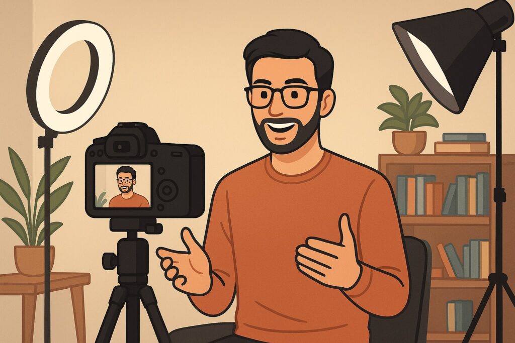 Three-Point Lighting Setup