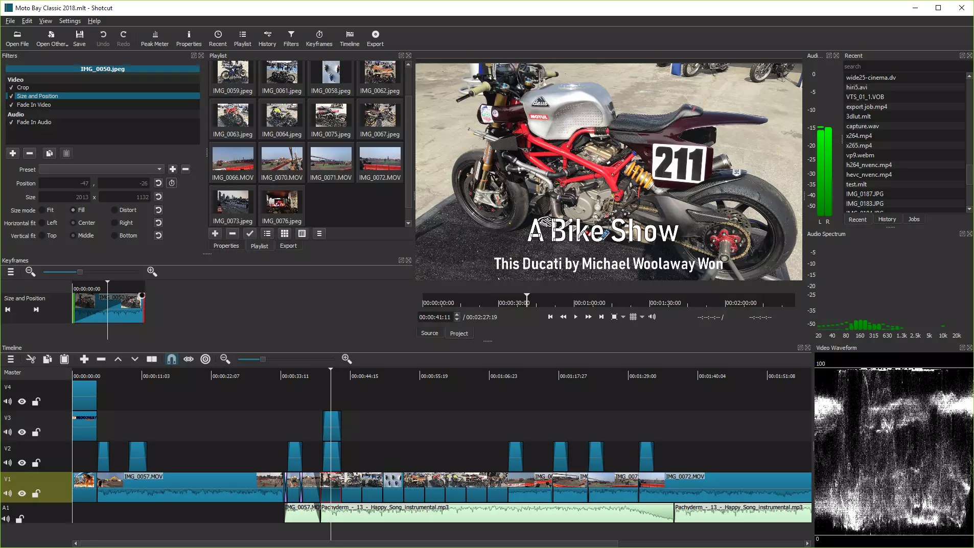 Shotcut free open-source cross-platform video editor