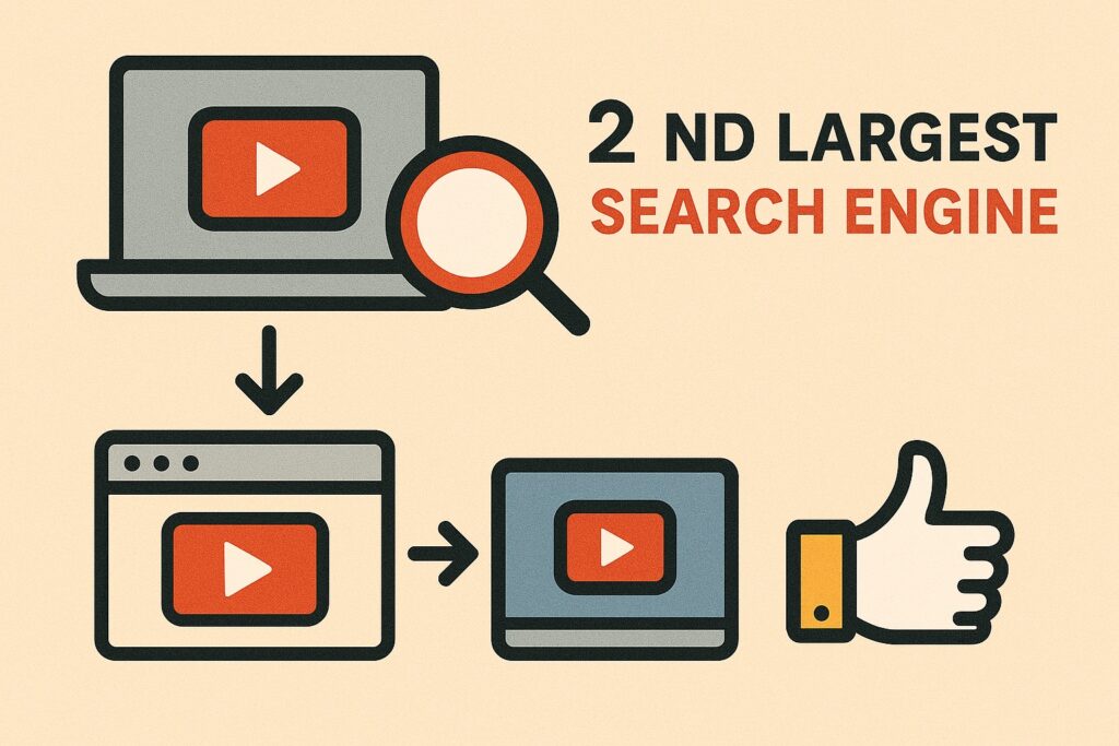 youtube second-largest search engine